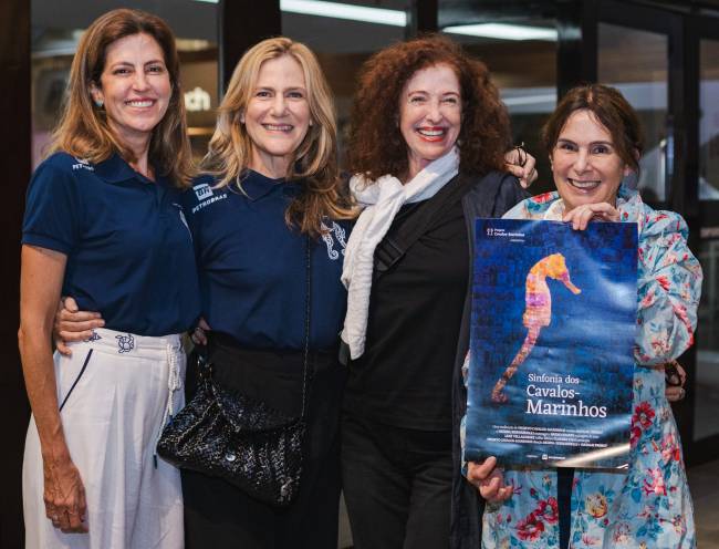 Paula Alquéres, Dedina Bernardelli Tania Chueke e Cacá Mourthé.