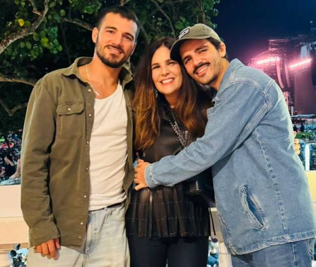 Rodrigo Lorio, Cláudia Romano e Daniel Lorio