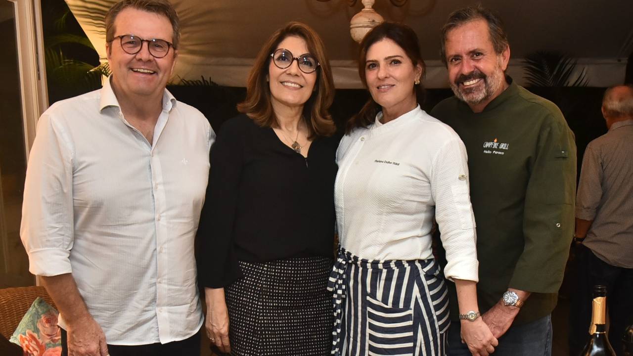 Rossano Biazuse, Cristiana Petriz, Mari Vidal e Hélio Faraco