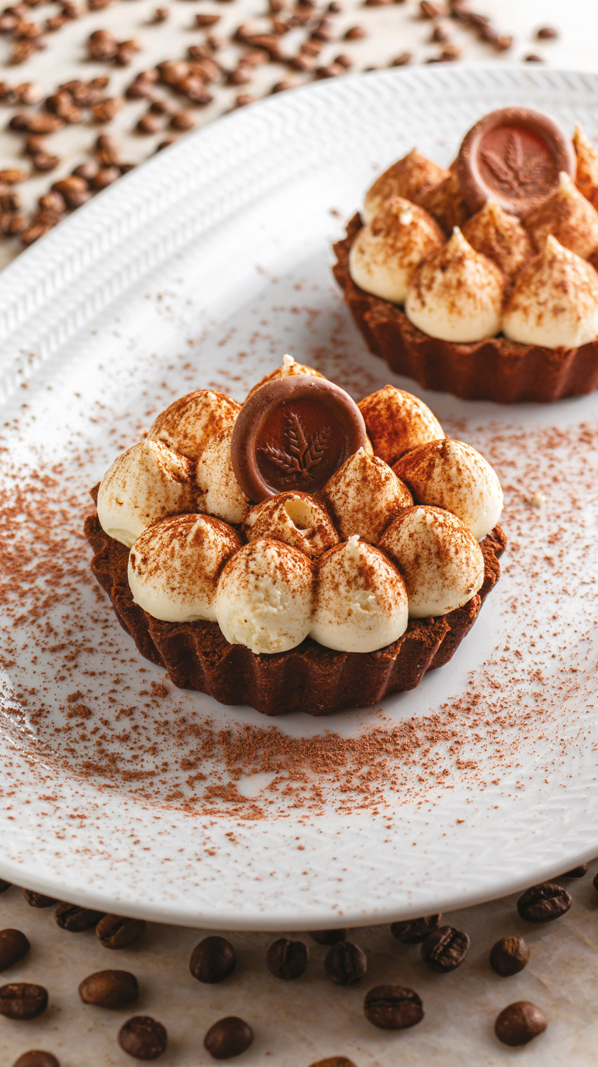 Tiramisu Farinha Pura A tortinha de tiramisu é do Emporio Farinha Pura