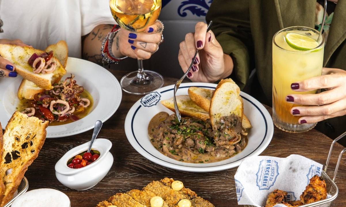 Tasca da Mercearia: cardápio farto de petiscos para o fim da tarde