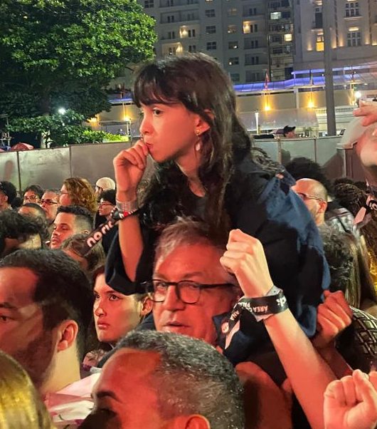 O ministro da Saúde Alexandre Padilha com a filha Melissa