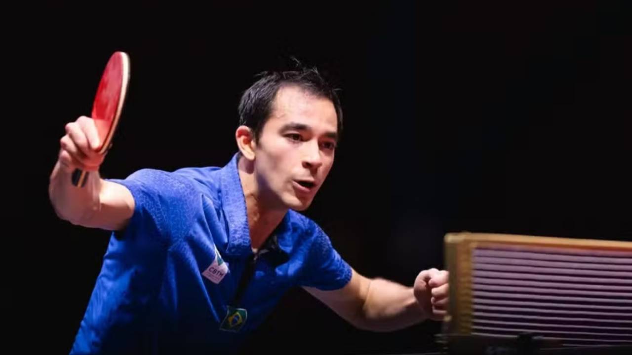 Hugo Calderano conquista prata no Campeonao Mundial de Tênis de Mesa