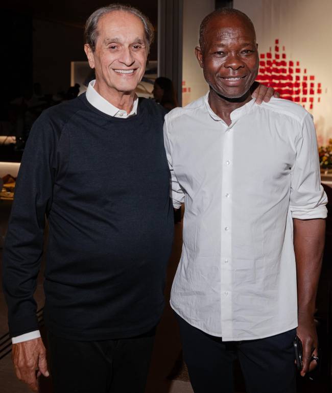 Luiz Eduardo Indio da Costa e Francis Kéné