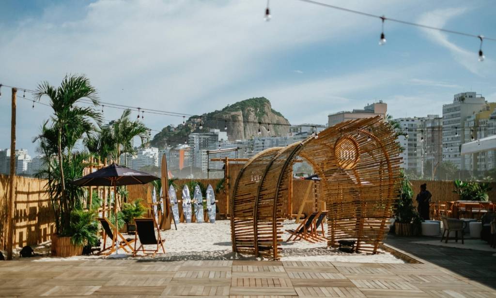 Sustentabilidade marcou presença em espaço de patrocinador do show da Gaga