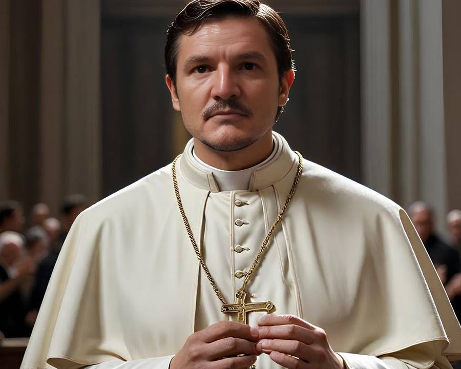 Pedro Pascal seria o próximo papa dependendo da votação popular
