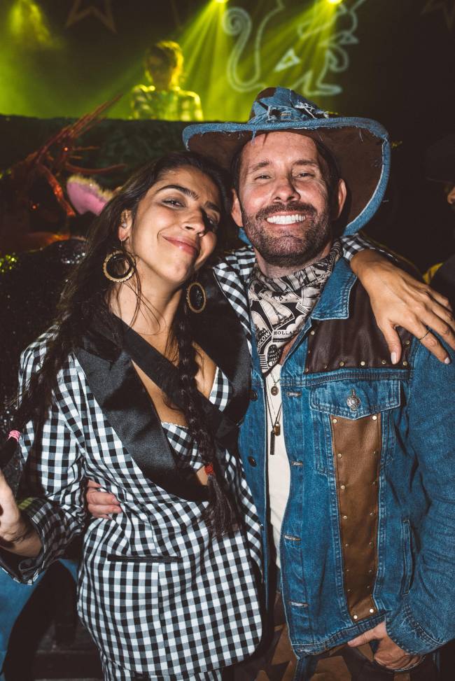 Benedita Casé e Leo Marçal