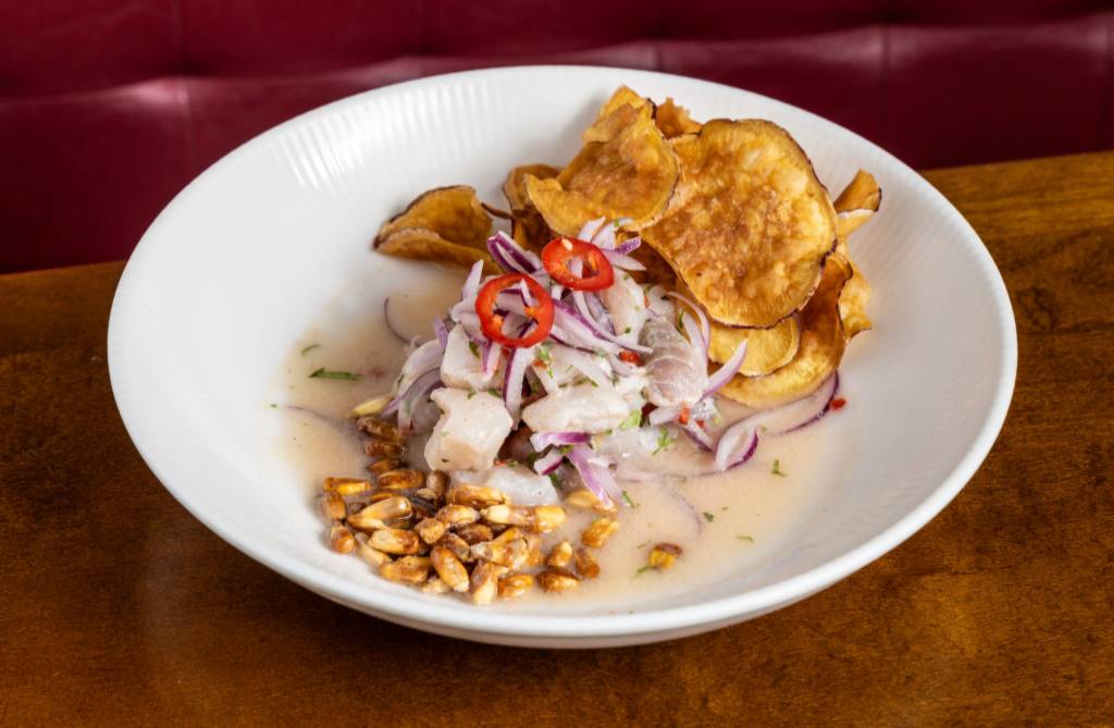 Ceviche Cantón Ceviche clássico do Le Canton