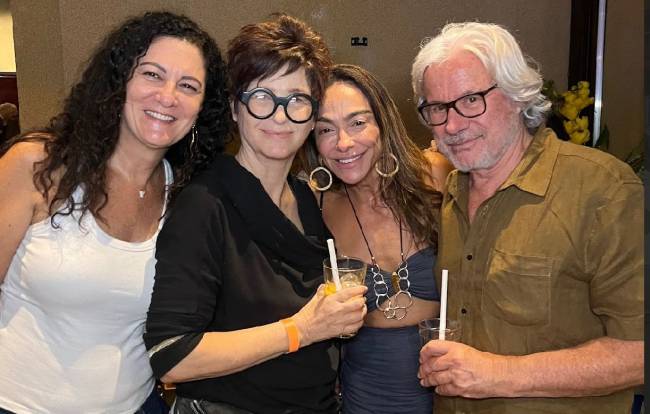 Carla Cure, Martha Dornelles, Ana Paula Iespa e Richard Barbeyron