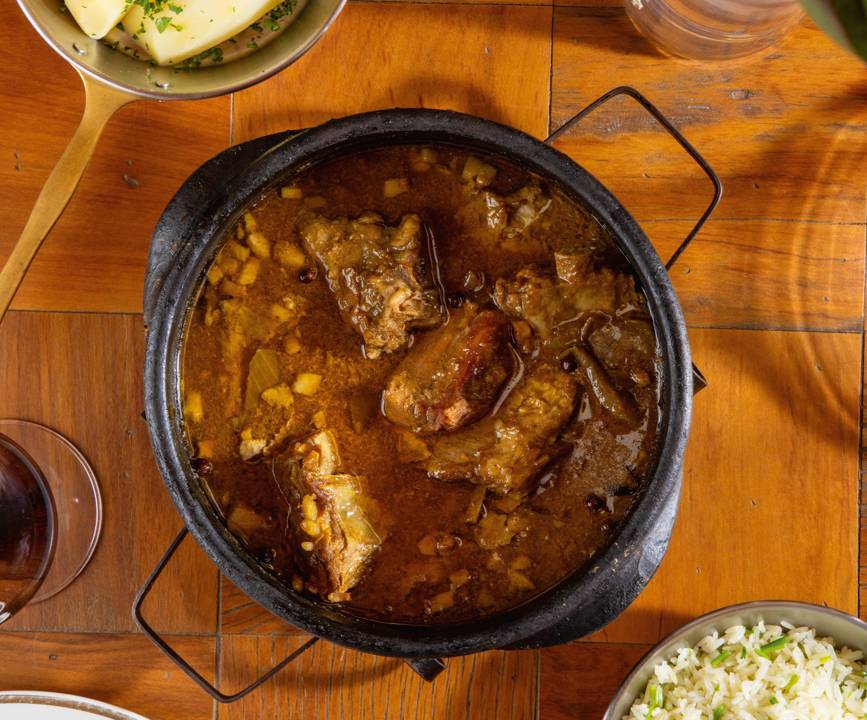 Toque português: chafana de cabrito à moda da Bairrada