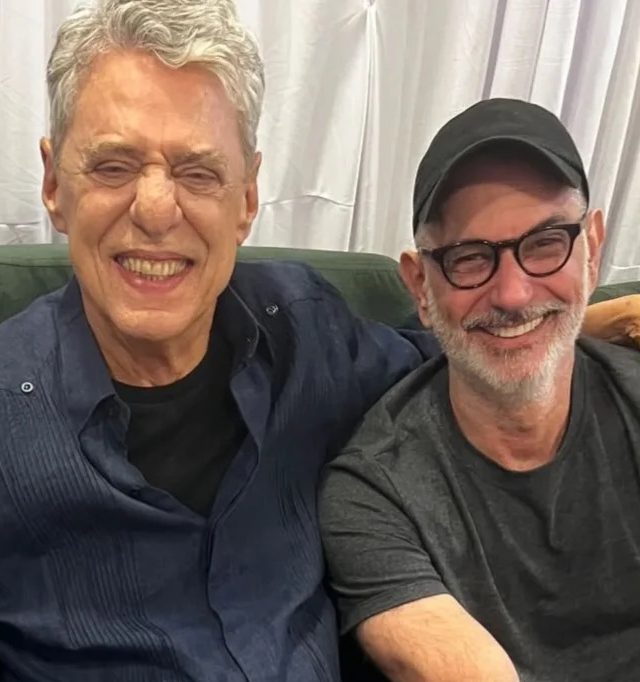 Chico Buarque e Mario Canivello