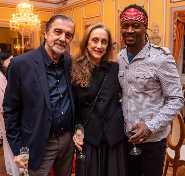 Hugo Barreto, Beth Gofman e Toni Garrido