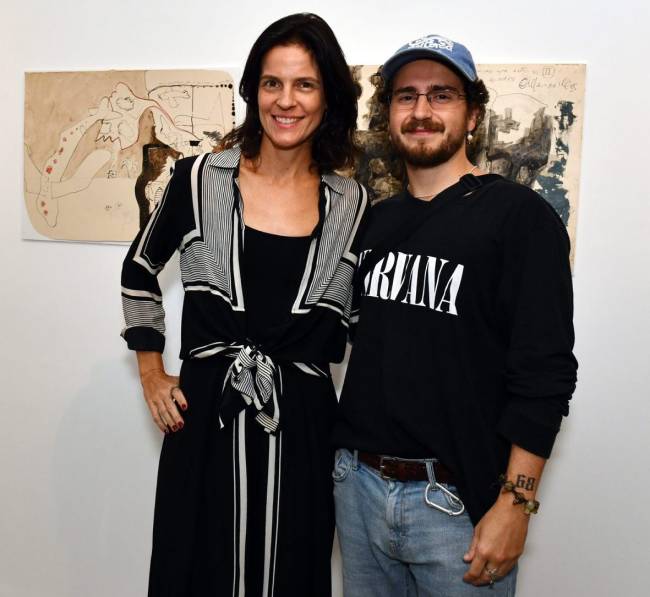 Cecília Fortes e Luiz Eduardo Rayol - Exposição CILDO MEIRELES - JUNHO 2025 - CG
