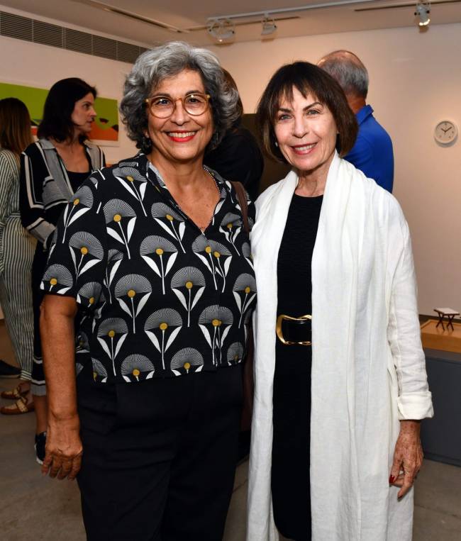 Livia Flores e Anita Schwartz - Exposição CILDO MEIRELES - JUNHO 2025 - CG