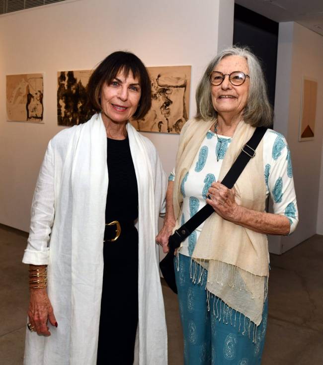 DSC_5532 Anita Schwartz e Sandra Bondarovisky - Exposição CILDO MEIRELES - JUNHO 2025 - CG
