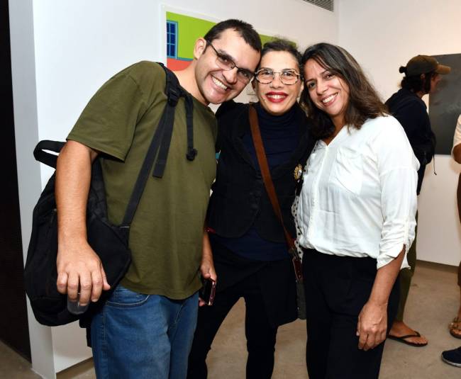Marcelo Monteiro , Patrizia D'Angello e Paloma Ariston - Exposição CILDO MEIRELES - JUNHO 2025 - CG