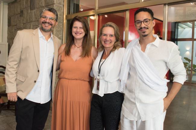 Diogo Maia, Ruth Levy, Vanderléa Paiva e Douglas Liborio