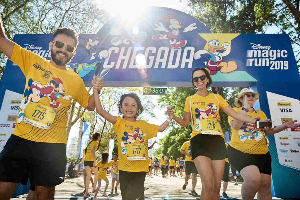 Disney Magic Run: programa para toda a família Disney Magic Run: programa para toda a família