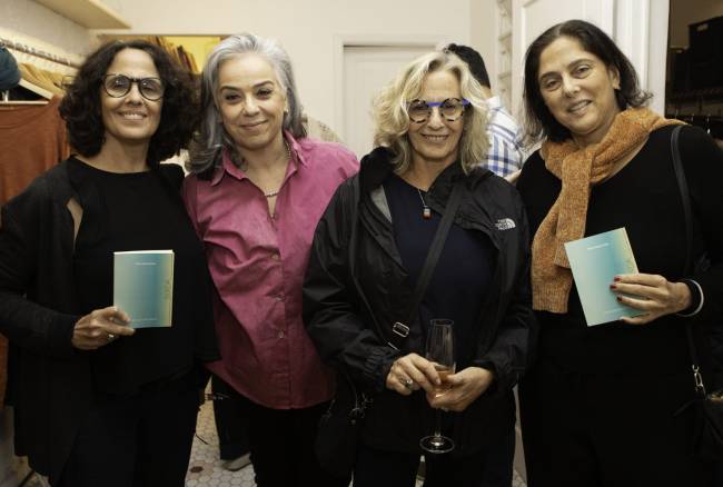 Elisa Ventura, Flávia Souza Lima, Elaine Eiger e Alice Sauma