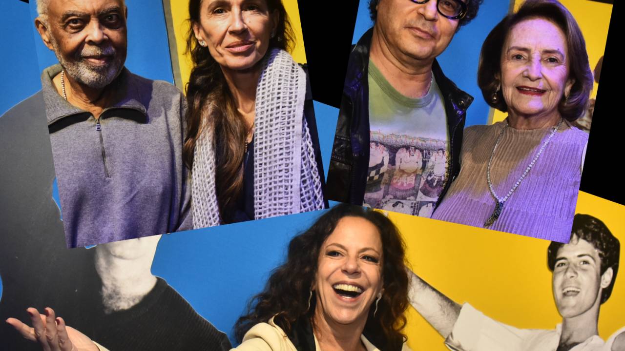 Flora e Gilberto Gil; Frejat e Lucinha Araújo; e Bebel Gilberto