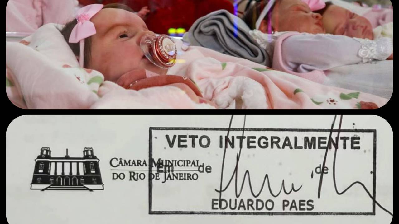 Eduardo Paes veta projeto de lei que criava o "Dia da Cegonha Reborn"