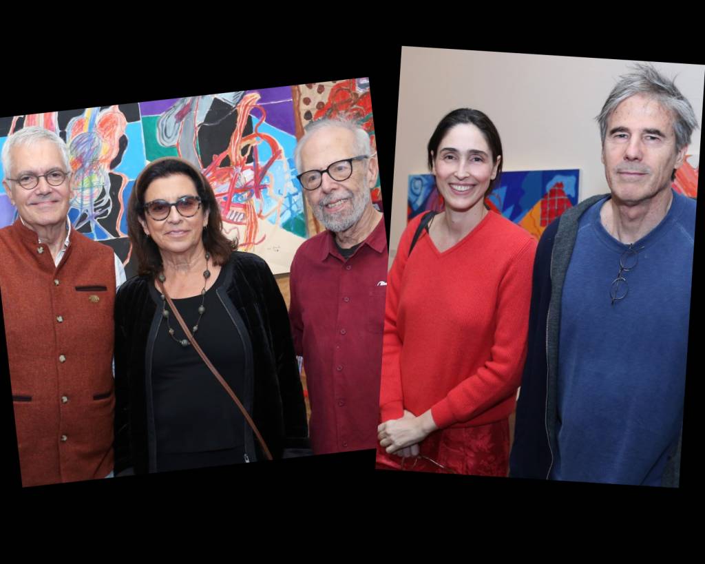 Abertura de “Panorama do Ateliê”, de Luiz Aquila, no Paço. Veja fotos!