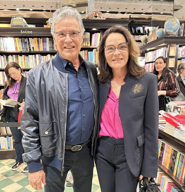 Paulo Henrique Cardoso e Evangelina Seiler