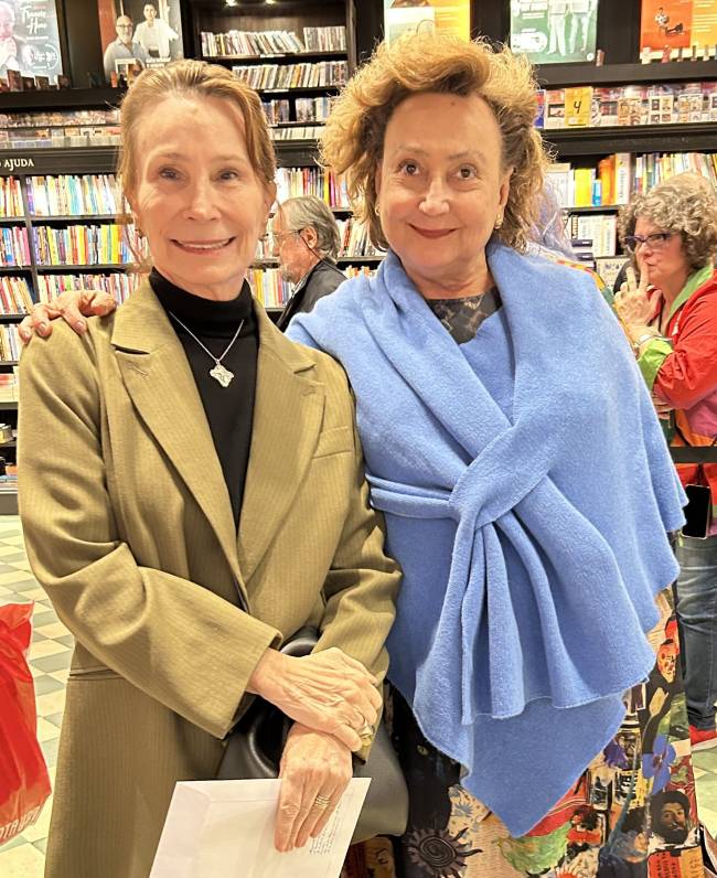Elza Pereira e Margareth Dalcolmo