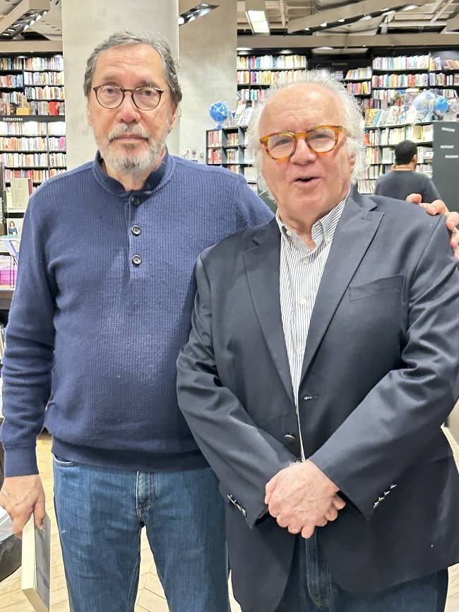 Merval Pereira e Joaquim Falcão
