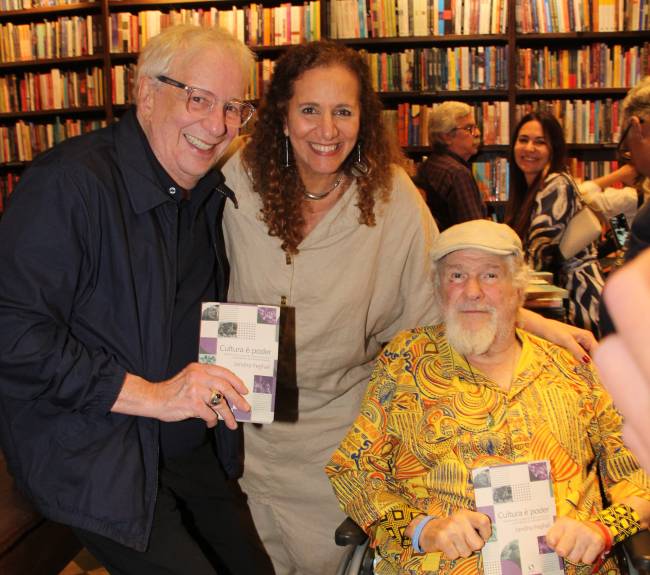 Jandira Feghali, Marco Nanini e Silvio Tendler
