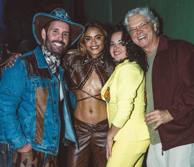 Leo Marçal, Lucy Alves, Suzy Lopes e Paulo Vieira
