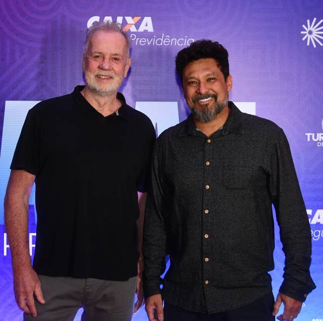 Luiz Fernando Guimarães e Adriano Medeiros