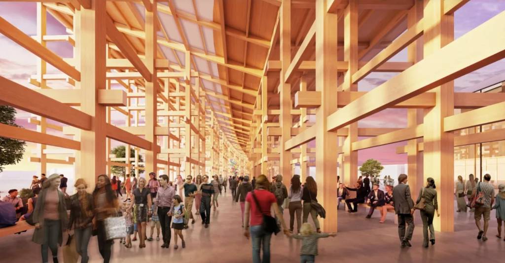 Maior construção de madeira do mundo é inaugurada na Expo Osaka