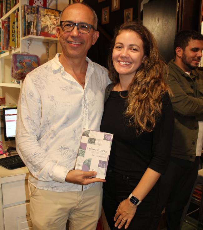 Manoel Rangel e Clara Sanchez