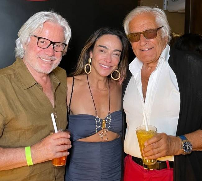 Richard Barbeyron. Ana Paula Iespa e Jean-Pierre Grivory