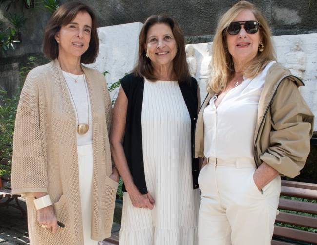 Sandra Wittlin, Vera Schettino e Sheila França