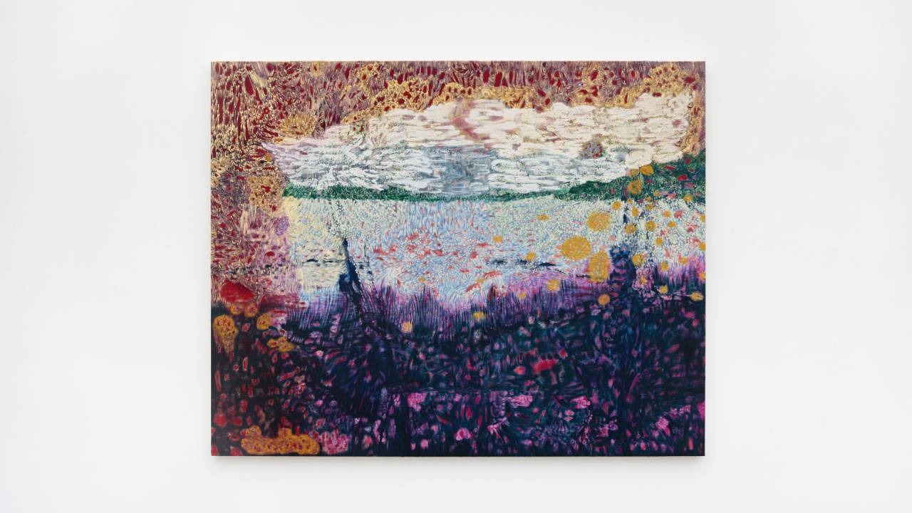 Pintura abstrata: na tela 'Rio de Águas vivas', Sophia Loeb revela paisagens em movimento