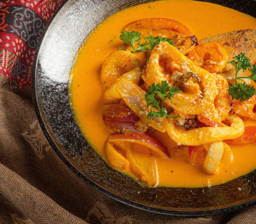 Sabor Peruano: tacu tacu com mariscos do chef Pablo Salcedo