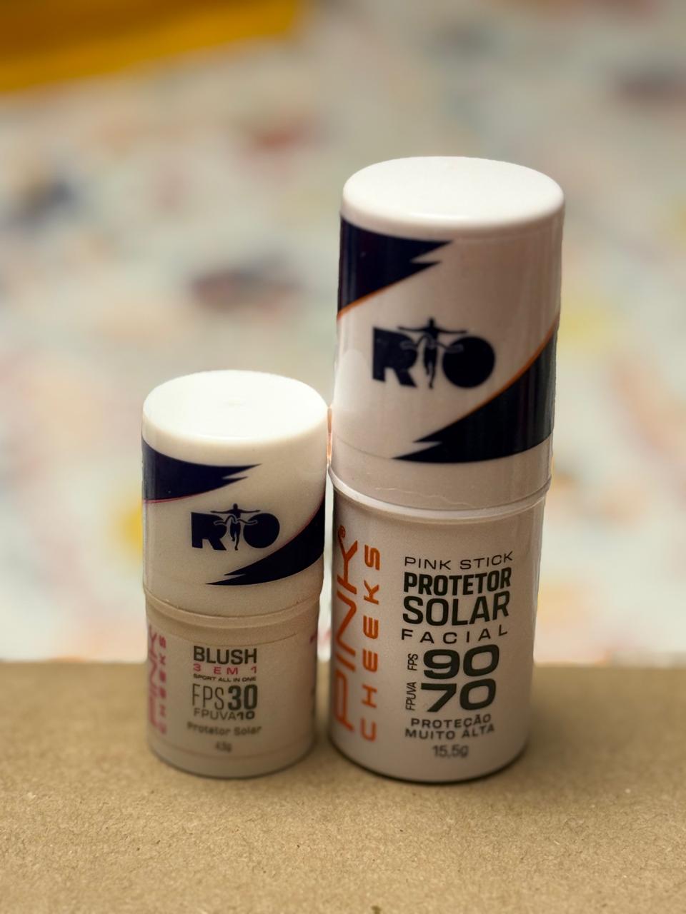 Protetor Solar e Blush 3 em 1 da Pink Cheeks