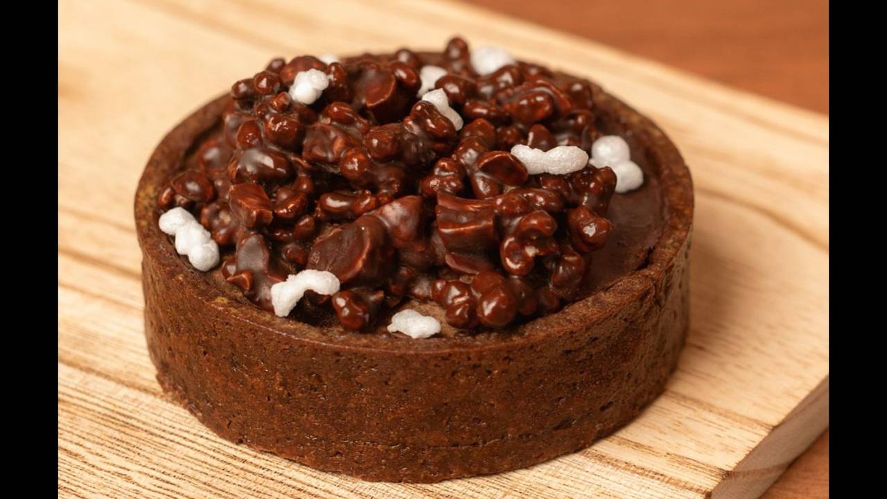 Torta de cacau com cupuaçu