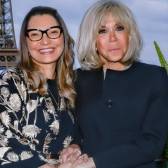 Janja e Brigitte Macron