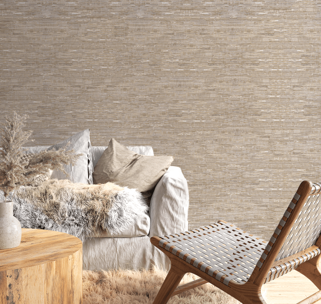 pure – F03-BUZIOS OFFWHITE pequeno papel de parede