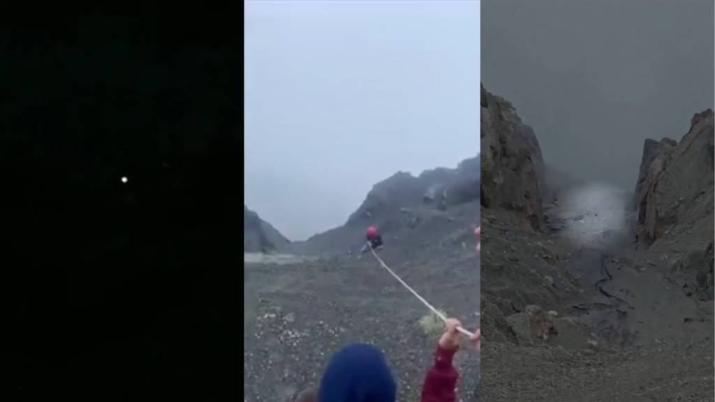 Imagens inéditas mostram primeiras tentativas de resgate de Juliana Marins