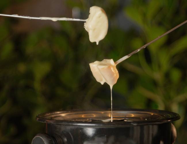 Royal Grill Royal Grill: fondue de queijo.