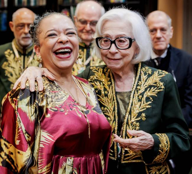 Ana Maria Gonçalves e Fernanda Montenegro