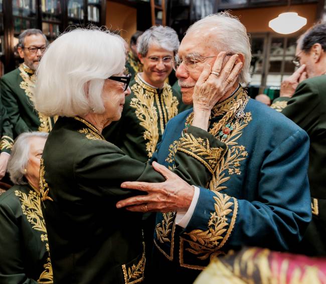 Fernanda Montenegro e José Sarney