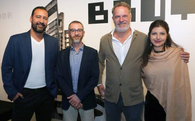 Helder Rio, Giovanni de Leva, Flavio Cenciarelli e Bia Sampaio