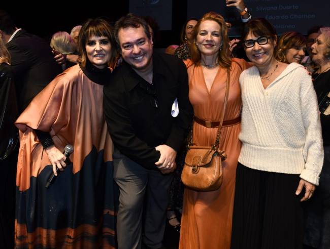 Fernanda Abreu, Eduardo Bark, Marta Paret e Clarisse Dezrie