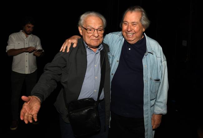 DSC_1099 Othon Bastos e Wilson Cunha - Leitura - 2 OU 3 COISAS QUE EU SEI DELAS - JULHO 2025 - CG