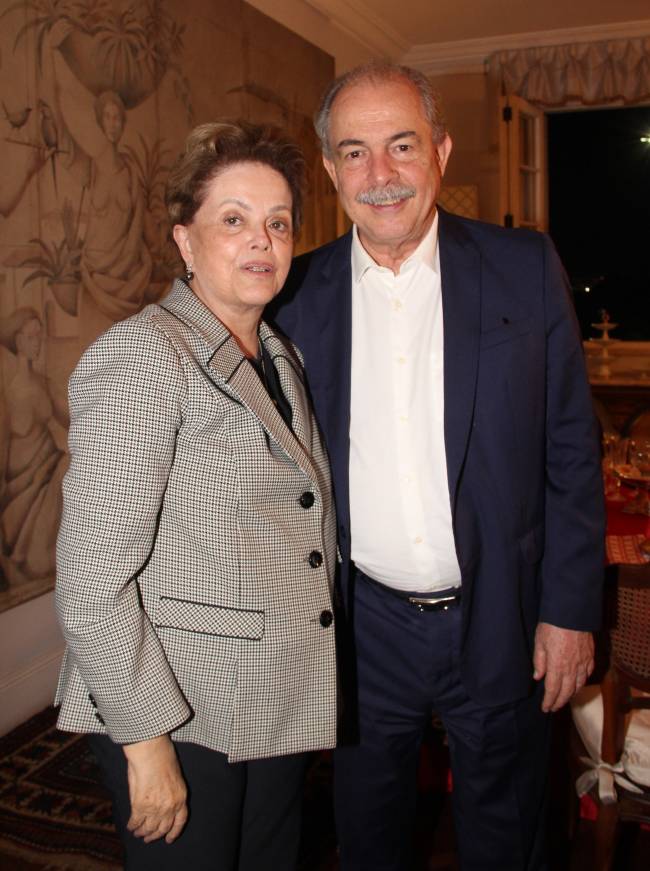 Dilma Rousseff e Aloizio Mercadante (2)